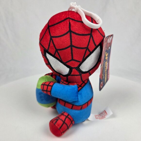 Spider-Man EASTER Egg Collectible 6" Plush BAG CLIP Keychain Spiderman NWT - Picture 1 of 5